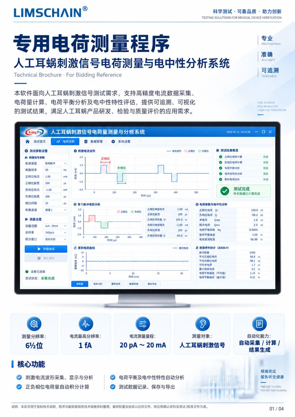 KP3910 专用电荷测量程序